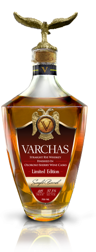 VARCHAS | STRAIGHT RYE WHISKEY | FINISHED IN OLOROSO SHERRY WINE CASKS BARREL PROOF