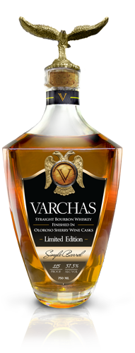 VARCHAS | STRAIGHT BOURBON WHISKEY | FINISHED IN OLOROSO SHERRY WINE CASKS BARREL PROOF