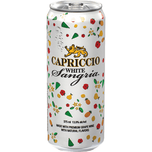 Capriccio White Sangria Can 375ML