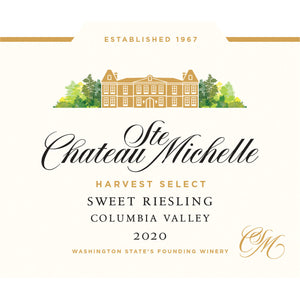 Chateau Ste. Michelle Harvest Select Sweet Riesling, Columbia Valley