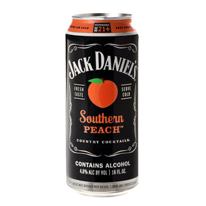 Jack Daniels Country Cocktails Southern Peach 16oz Can