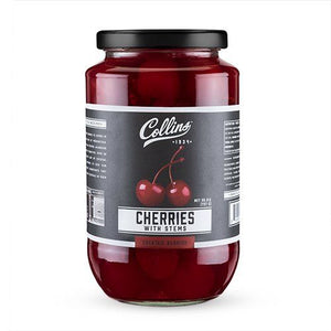 Stemmed Cocktail Cherries by Collins 26oz