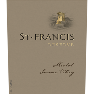 St Francis Merlot Reserve, Sonoma